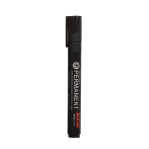 OFFICE MATE PERMANENT MARKER BLACK (PACK OF 10 PCS)