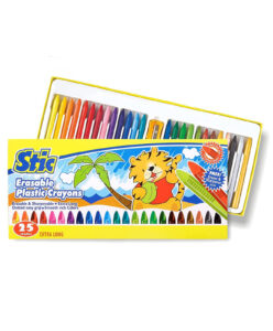 STIC ERASEABLE PLASTIC CRAYONS 25 SHADES