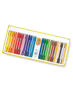 STIC ERASEABLE PLASTIC CRAYONS 25 SHADES