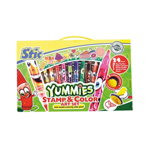 STIC YUMMIES JUMBO COLOUR PENS 10 SHADES
