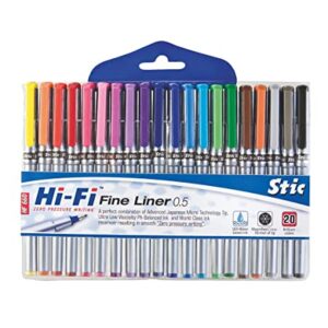 STIC REGULAR COLOUR SET HF 660 (PACK OF 20 PCS)