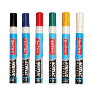 OFFICE MATE ACRYLIC MARKER (PACK OF 10 PCS)