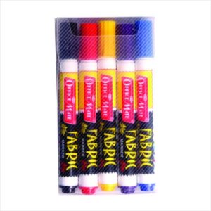 OFFICE MATE FABRIC MARKER (PACK OF 5 PCS)