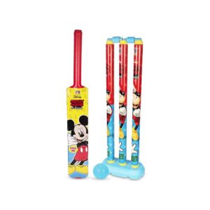 I TOYS CRICKET SET NO.4 MICKY MOUSE (WITH 3 WICKETS)