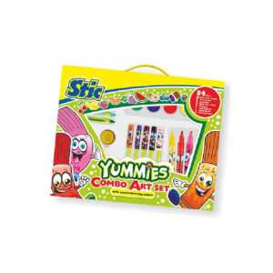 STIC YUMMIES CRAYON & COLOUR PEN SET 34 PCS