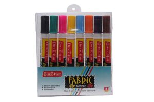 OFFICE MATE FABRIC MARKER (PACK OF 8 PCS)