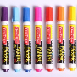 OFFICE MATE FABRIC MARKER (PACK OF 8 PCS)