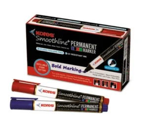 KORES PERMANENT MARKER RED