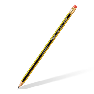 Staedtler Noris 122 Hb Pencil With Eraser, Pack Of 12