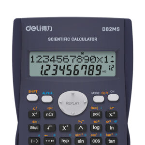 Deli WD82MS 12 – Digital Scientific Calculator