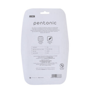 Linc Pentonic Black Body Pen (Blue Ink, 10 Pc Blister) x 3