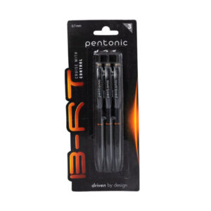 Linc Pentonic B-RT Ball Point Pen (Black Ink, 3 Pcs Blister, Pack of 1)