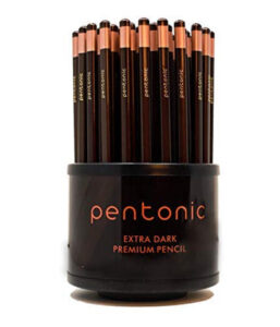 LINC Pentonic Extra Dark Premium Pencil, Pack of 50 Pcs