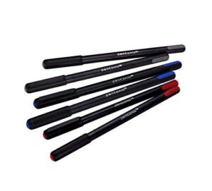 Pentonic Black Body Ball Point Pen Jar (Assorted Ink, 50 Pcs)
