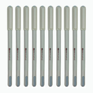 LINC Pentonic Frost Ball Point Pen (0.7mm, Black Ink, Pack of 10 ) x 3