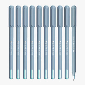 LINC Pentonic Frost Ball Point Pen (0.7mm, Blue Ink, Pack of 10 ) x 3