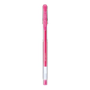 Uniball SIGNO UM-100 Gel Pen (F Pink Ink, Pack of 1 x 6 nos)