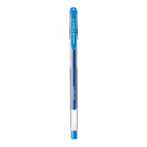 Uniball SIGNO UM-100 Gel Pen (Light Blue Ink, Pack of 1 x 6 nos)