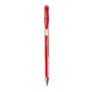 Uniball SIGNO UM-100 Gel Pen (Red Ink, Pack of 1 x 6 nos)