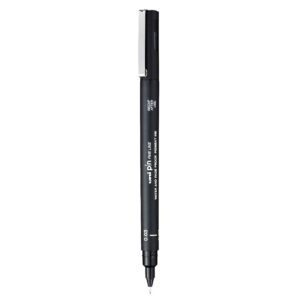 Uniball PIN-200S 0.03 mm Fine Line Markers (Black, Pack of 5)