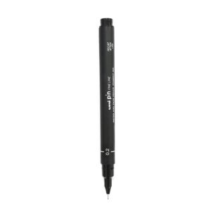 Uniball PIN-200S Fine Line Markers (0.2mm, Black, Pack of 3)
