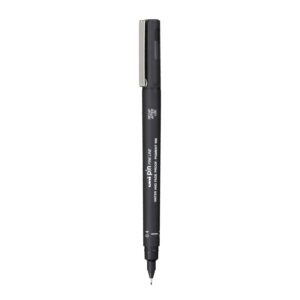 Uniball PIN-200S Fine Line Markers (0.5mm, Black, Pack of 1)