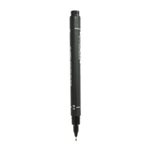 Uniball PIN-200S Fine Line Markers (0.8mm, Black, Pack of 3)