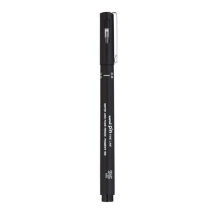 Uniball PIN-200S Fine Line Markers (0.8mm, Black, Pack of 3)