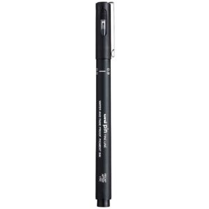 Uniball PIN-200S 0.9 mm Fine Line Markers (Black, Pack of 1)