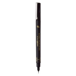 Uniball PIN-500EF Marking Brush Fine Liner (Black, Pack of 1)