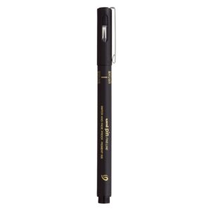 Uniball PIN-500EF Marking Brush Fine Liner (Black, Pack of 1)