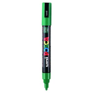 Uniball Posca 5M Marker Pen (Green Ink, Pack of 2)