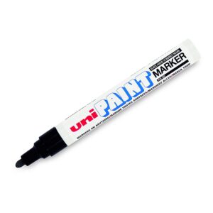 Uniball PX-20L Permanent Paint Marker (Black, Pack Of 1)