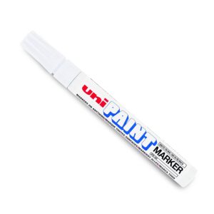 Uniball PX-20L Permanent Paint Marker (White, Pack Of 1)