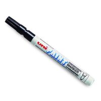 Uniball PX-21L Permanent Paint Marker (Black, Pack Of 1)