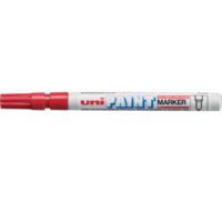 Uniball PX-21L Permanent Paint Marker (Red, Pack Of 1)