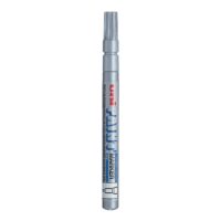 Uniball PX-21 Permanent Paint Marker (Silver, Pack Of 1)