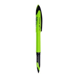 Uniball UBA-188-ELM Air Micro Roller Ball Pen (0.7mm, Lime Green Body, Blue Ink, Pack of 1×6)