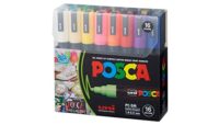 Uniball Posca 5M Marking Pen Set (Assorted, Pack of 16)