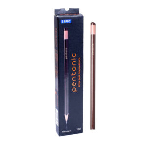 LINC Pentonic Extra Dark Premium Pencil, Pack of 10 x 5