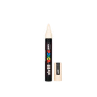 Uniball Posca 5M Marker Pen (Beige, Pack of 1)
