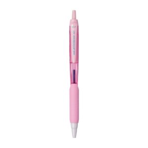 Uniball Jetstream SXN-101FL-07 Roller Ball Pen (Light Pink Body, Blue Ink, Pack of 2)