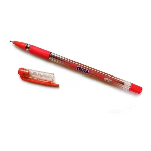 LINC Glycer 0.7mm Ball Pen (Red Ink, 5 Pcs Pouch x 6)