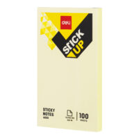 Deli Wa00553 Sticky Notes, 100 Sheets, 70 Gsm, 76X126Mm, Pack of 1
