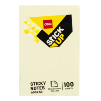 Deli Wa00253 Sticky Notes, 76X51Mm, Yellow color, Pack Of 10 NOS