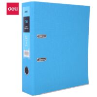 DELI EB20130 Lever Arch File, Lever Arch File Holder,Lever Arch Box File, Blue Color File, Pack of 1