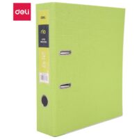DELI EB20160 Lever Arch File, Lever Arch File Holder,Lever Arch Box File, Green Color File, Pack of 1