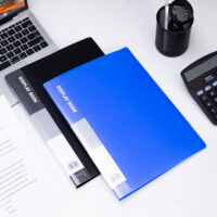 DELI W38145 Display Book, File Folder, Pack of 2