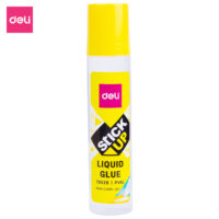Deli W7302S Liquid Glue 50 ML, Multi Purpose Glue, Transparent Body ,Pack of 4
