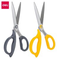 Deli W77756 Scissor, 170MM, Plastic Grip, Steel Scissor, Pack of 2